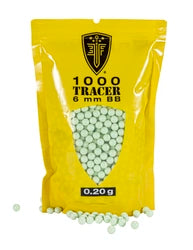 ELITE FORCE - TRACER BB'S-LIGHT .20 GREEN-1000 CT