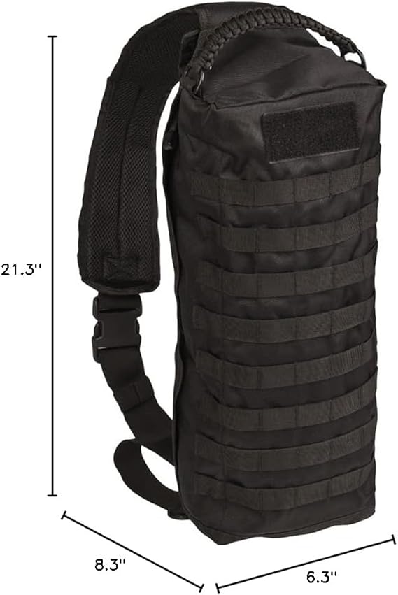 MIL-TEC - Sling Bag Tanker Black 15L
