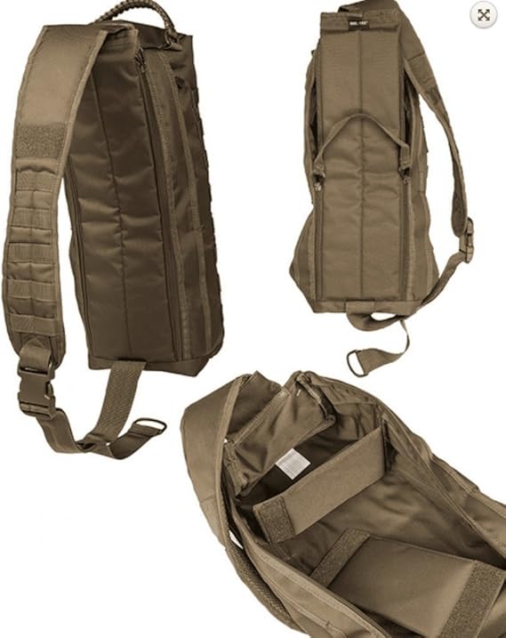 MIL-TEC - Sling Bag Tanker Black 15L