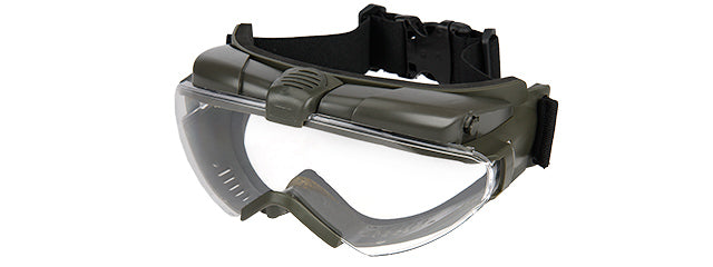 G-Force - Tacttical TPU Aviator Goggles Full Seal Airsoft w/ Built-In Fan