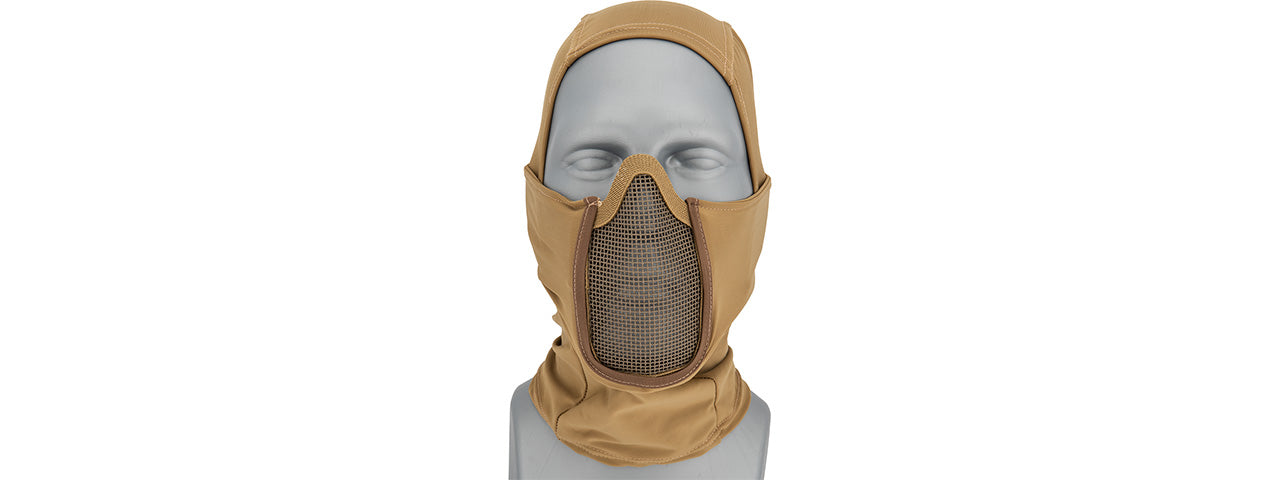 LANCER TACTICAL - Shadow Warrior Hood Mesh Balaclava Face Mask