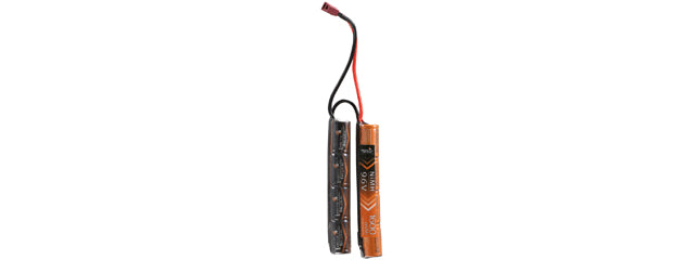 LANCER TACTICAL - Airsoft NiMH 9.6v 1600mAh Nunchuck Battery (Deans Connector)