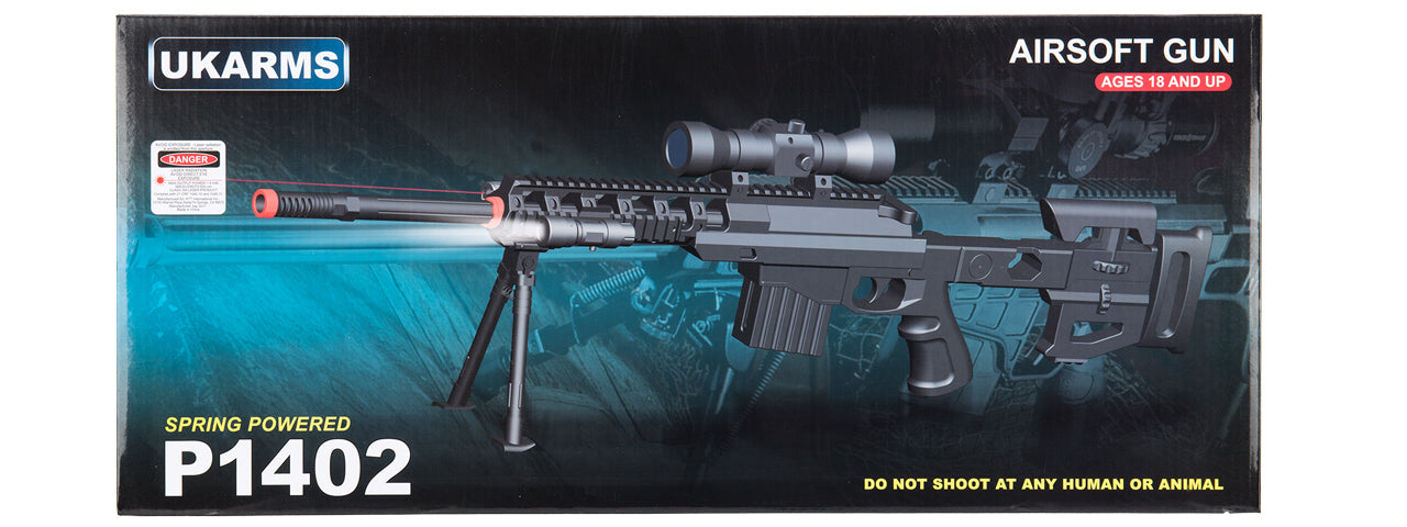 UK ARMS - P1402 Basic Airsoft Sniper Rifle