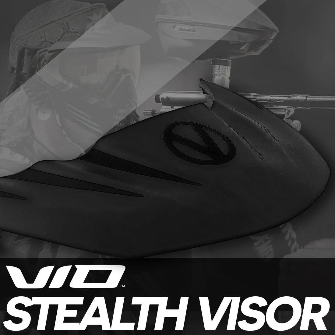 VIRTUE VIO Stealth Visor - Black