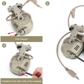 TAC-SKY - Ops-Core Replica Fast RAC Headset