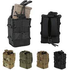 LANCER TACTICAL - Double Magazine Pouch M4 Snap Taco Style