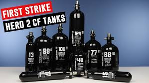 FIRST STRIKE - Half Pint Carbo 4500 PSI HPA Tank w/ Hero 2 Short Regulator