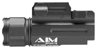 AIM SPORTS - FQ500 330 Lumens Flashlight QR Picatinny Mount