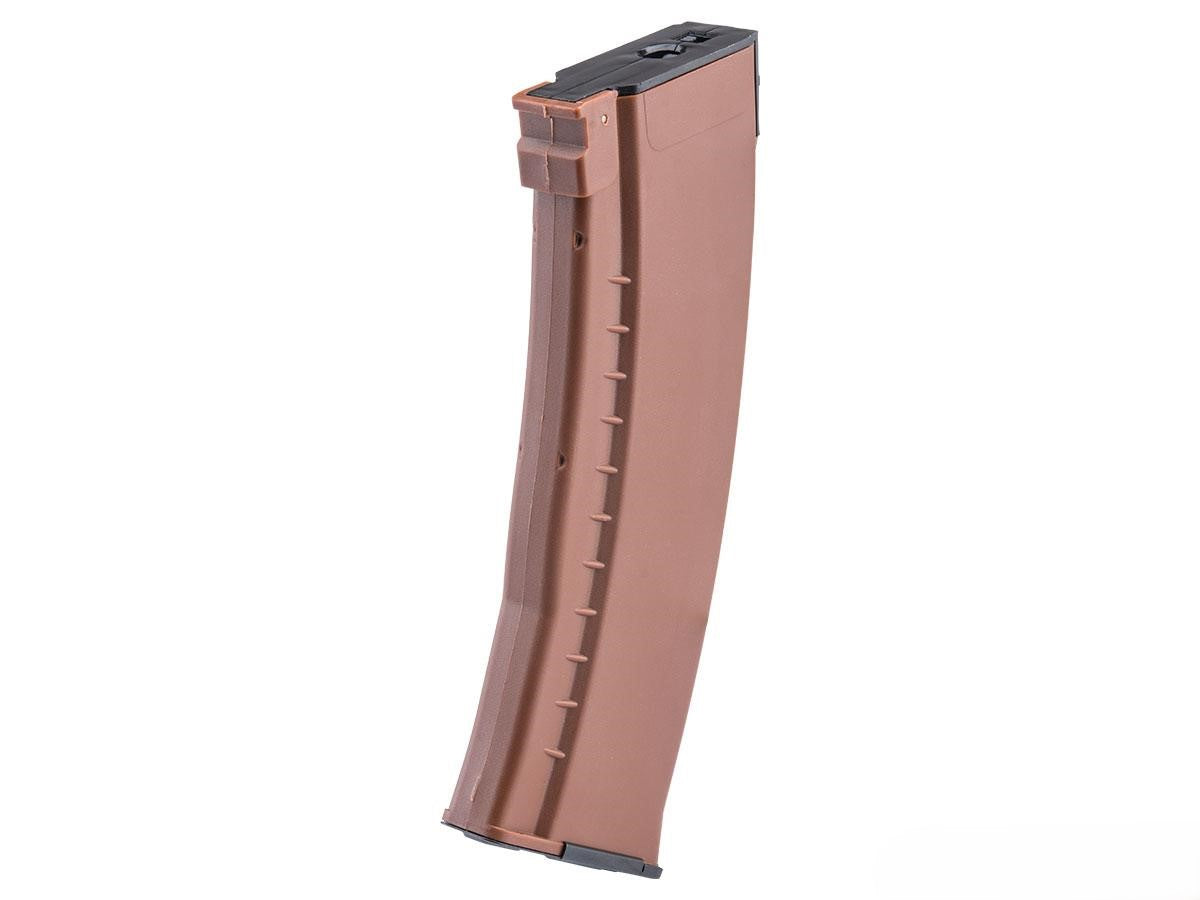 E&L - Airsoft 120 Round Polymer AK-74 Mid-Cap Magazine for AK Series Airsoft AEG Rifles