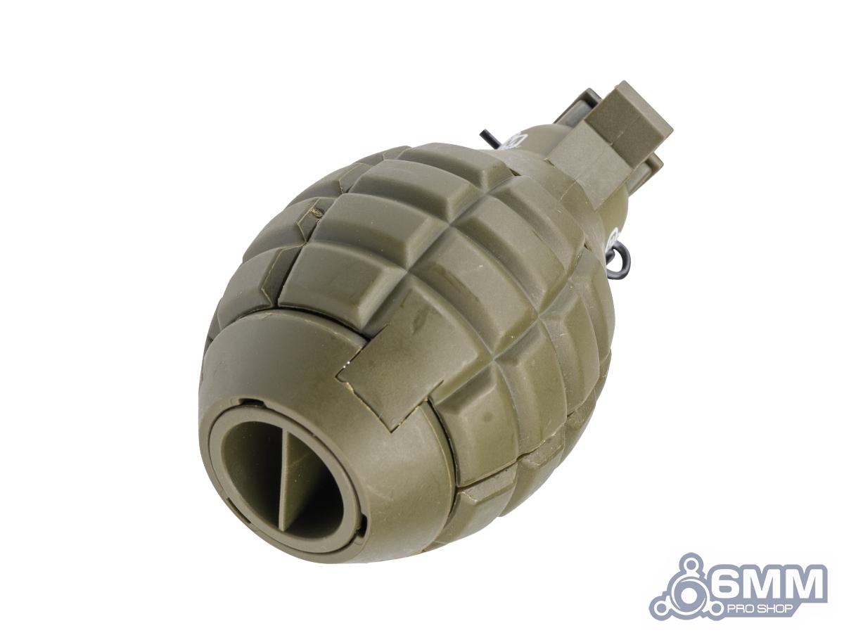 6MMPROSHOP - M26A2 Airsoft Mechanical BB Shower Simulation Hand Grenade