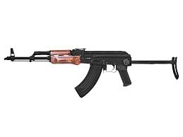 CYMA - AKMS CM048S Folding Stock Airsoft AEG Rifle - Real Wood