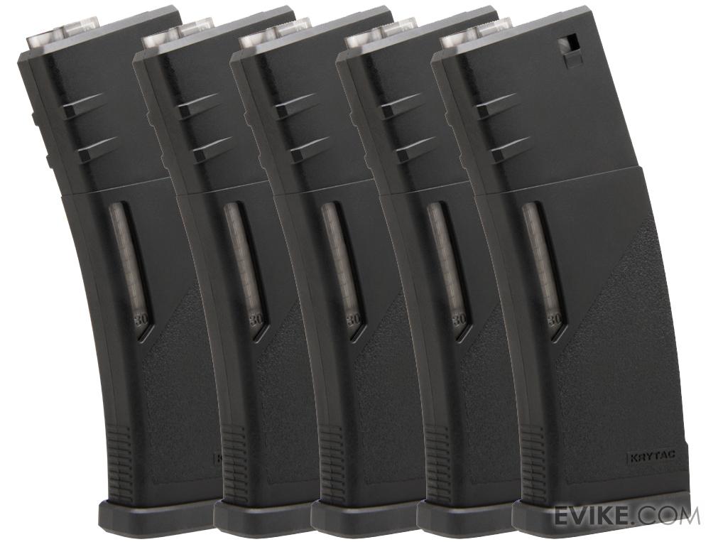 Krytac 150rd M4 Mid-Cap Magazine (Quantity: Black / 5-Pack)