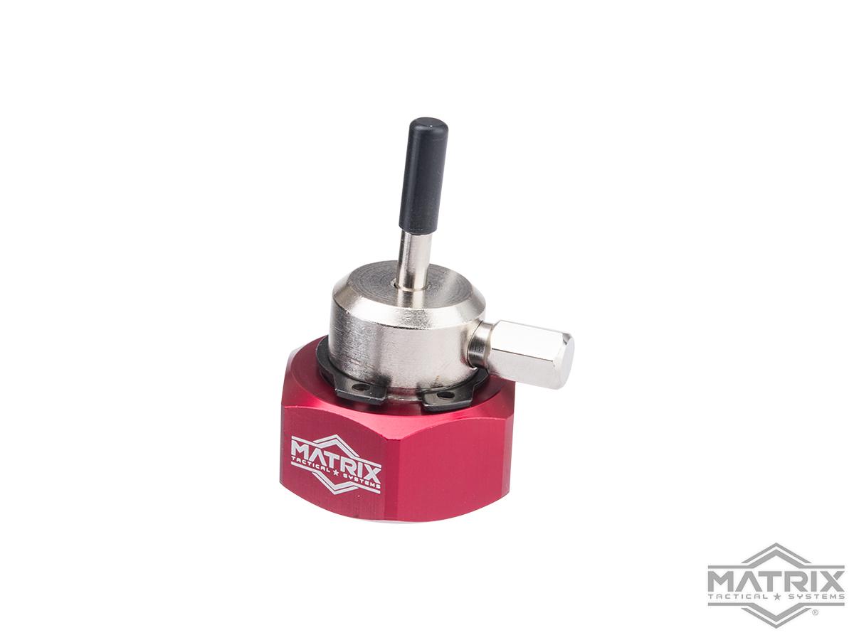 MATRIX - Propane Adapter CNC Aluminum with Silicone Port