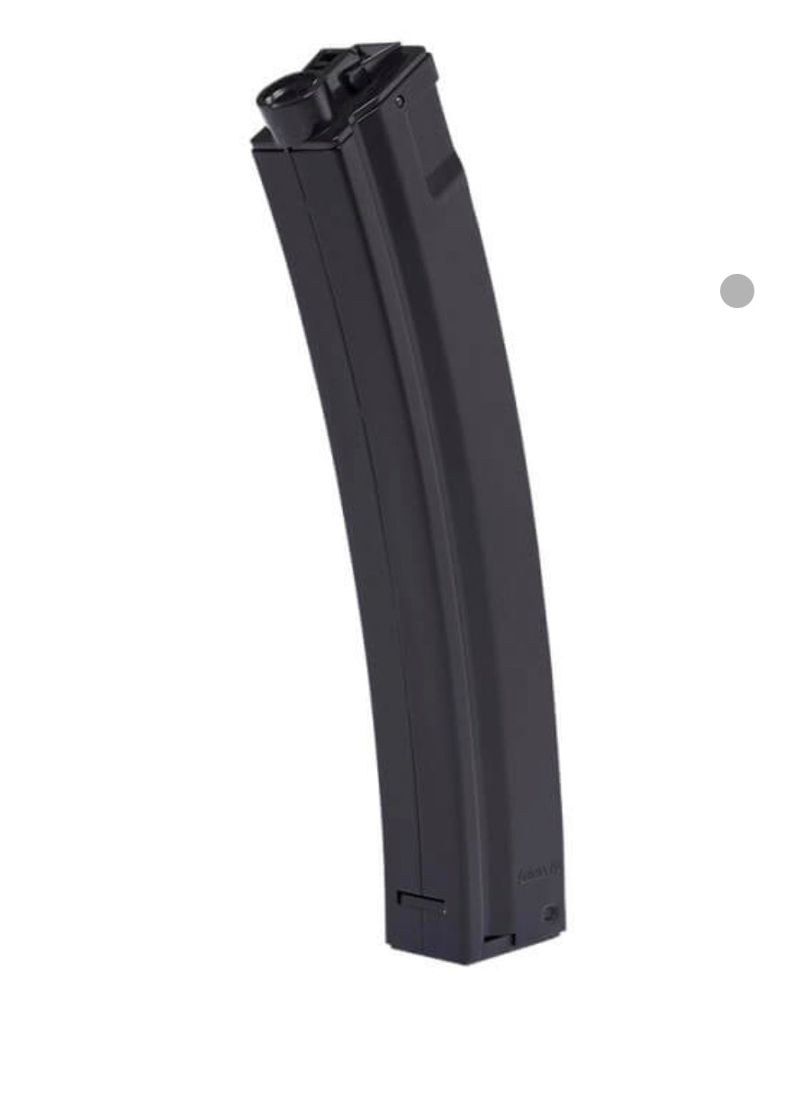 ELITE FORCE - HK MP5 Magazine 200rnd Stamped Steel Hi-Cap Airsoft Magazine