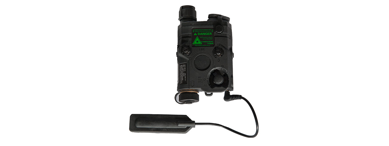 S/O PEQ-15 LED White Light + Green Laser W/IR Lens