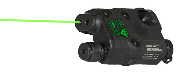 S/O PEQ-15 LED White Light + Green Laser W/IR Lens
