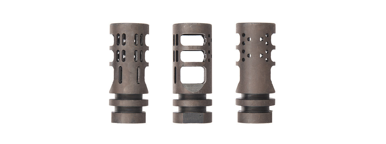 ATLAS CUSTOM WORKS - Gamma 762 Style Flash Hider Compensator/Muzzle Break