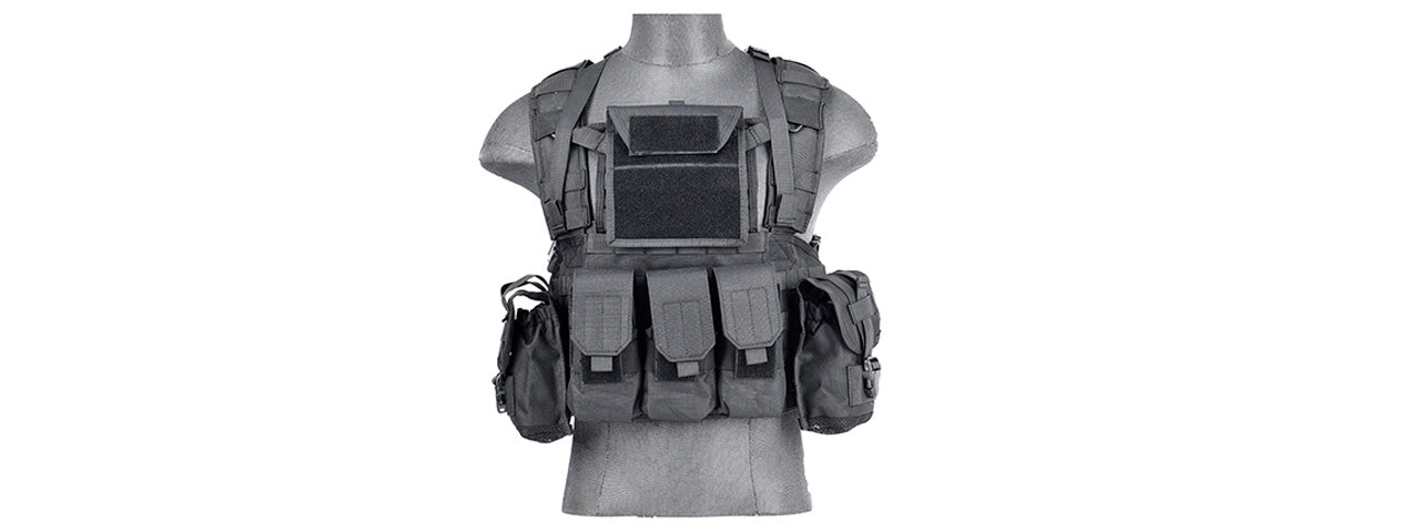 LANCER TACTICAL - Modular Chest Rig With Pouches
