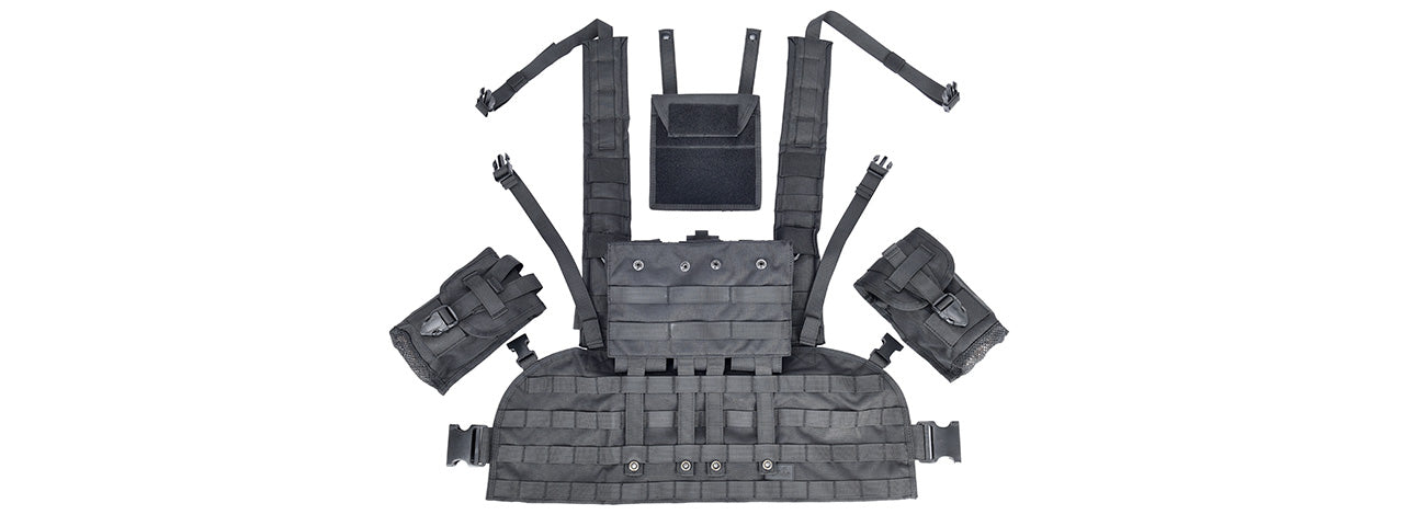 LANCER TACTICAL - Modular Chest Rig With Pouches