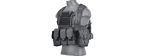 LANCER TACTICAL - Modular Chest Rig With Pouches