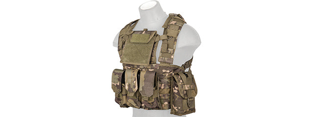 LANCER TACTICAL - Modular Chest Rig With Pouches