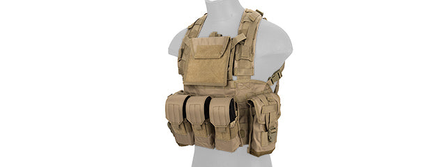 LANCER TACTICAL - Modular Chest Rig With Pouches