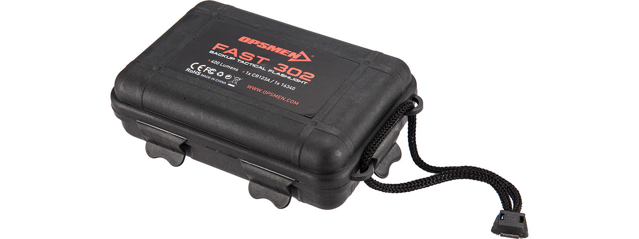 OPSMEN - FAST 302R WeaponLight 400-Lumen Flashlight for Picatinny Rail
