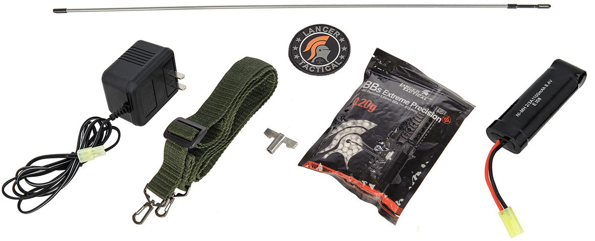 LANCER TACTICAL - S/O AK-47 AEG Rifle LT-728 (FAUX WOOD)