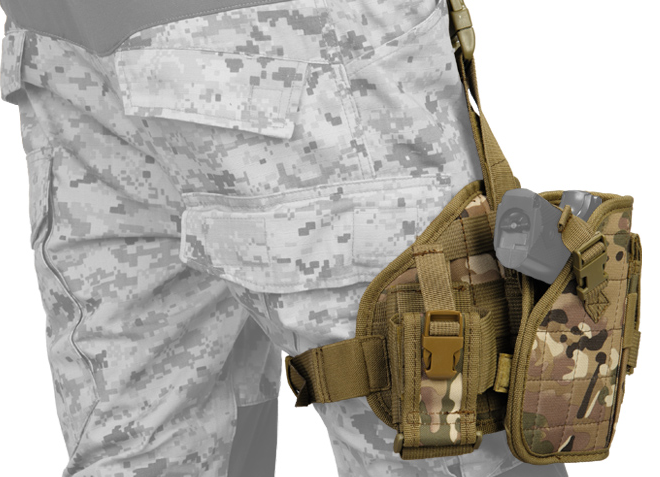 LANCER TACTICAL - Molle Platform Drop Leg Holster