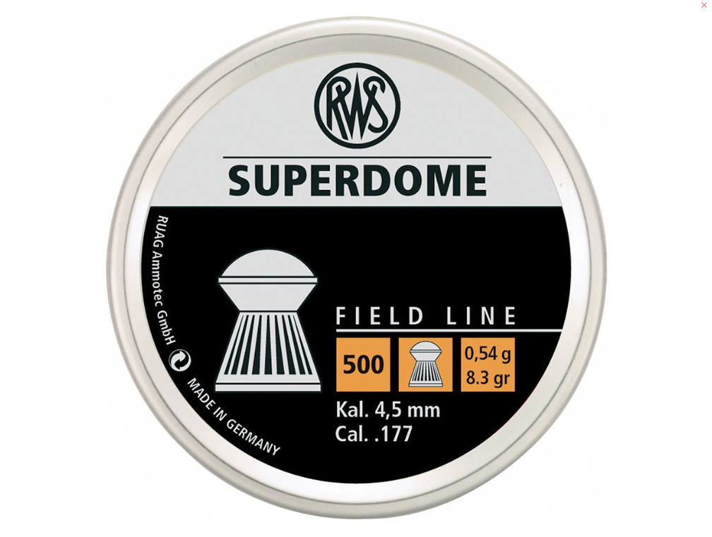 RWS - Superdome Precision Penetration 0.177 Caliber Pellets 500 Round