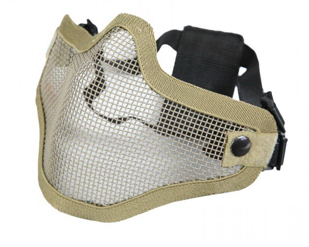 S/O STRIKE STEEL HALF FACE MASK