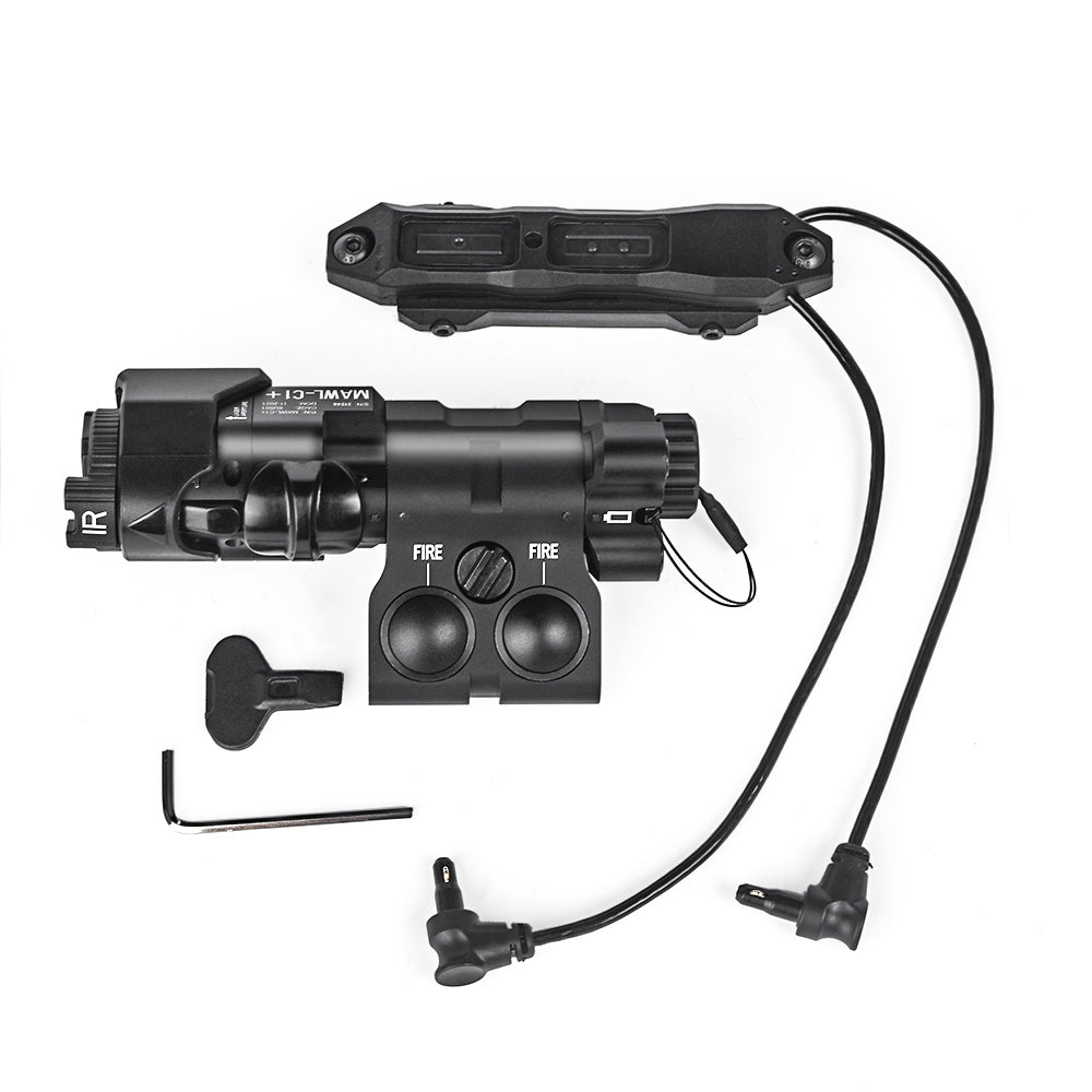 WADSN - BE Meyers Replica MAWL-C1+ Laser Aiming Device Light IR Infrared / Visible Laser