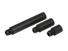 APS HKKOTSU - M4 CQB-R Convertible Barrel Adapter / Extension Set (Thread: 14mm- Negative)