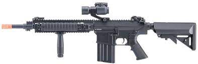 A&K - Full Metal SR-25 Airsoft AEG Rifle (Model: SR-25K)