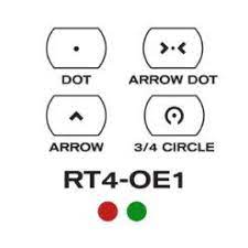 AIM SPORTS - 1X34MM Dual Illuminated W/ 4 Different Reticles