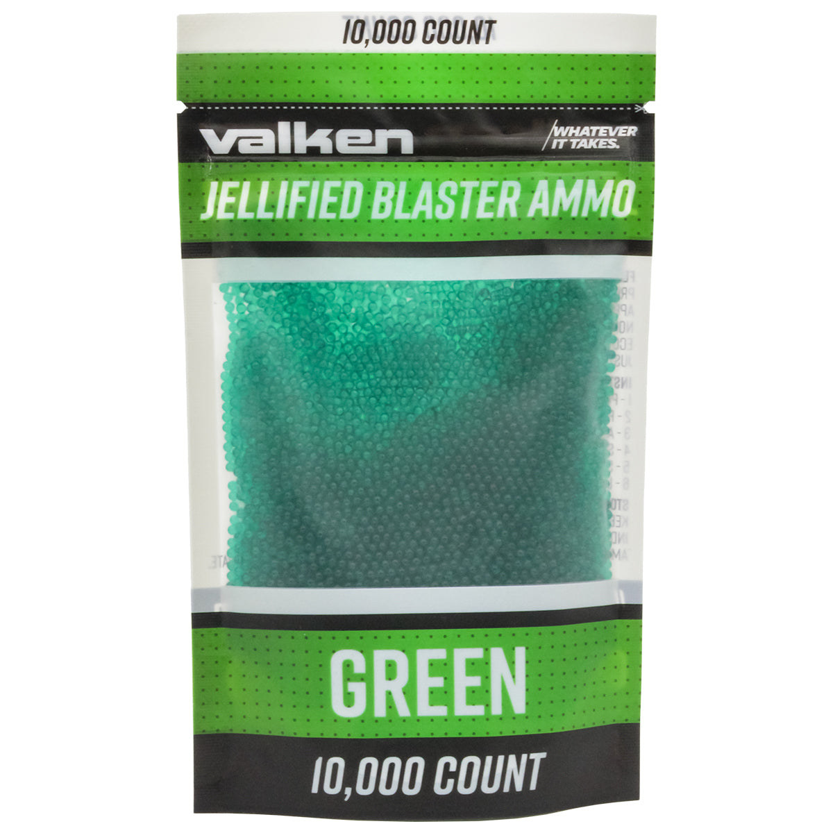 VALKEN - Gelly Ball Gellets - Green - 10,000ct