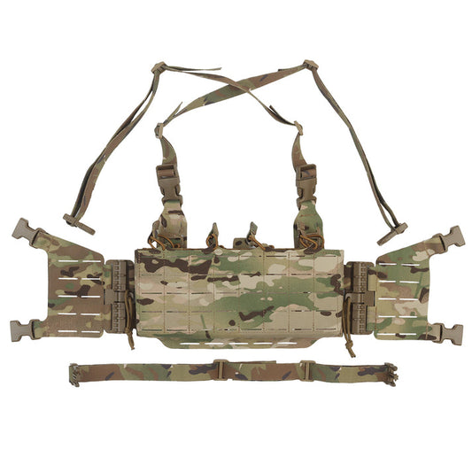 WOSPORT - Knight Tactical Chest Rig - Woodland