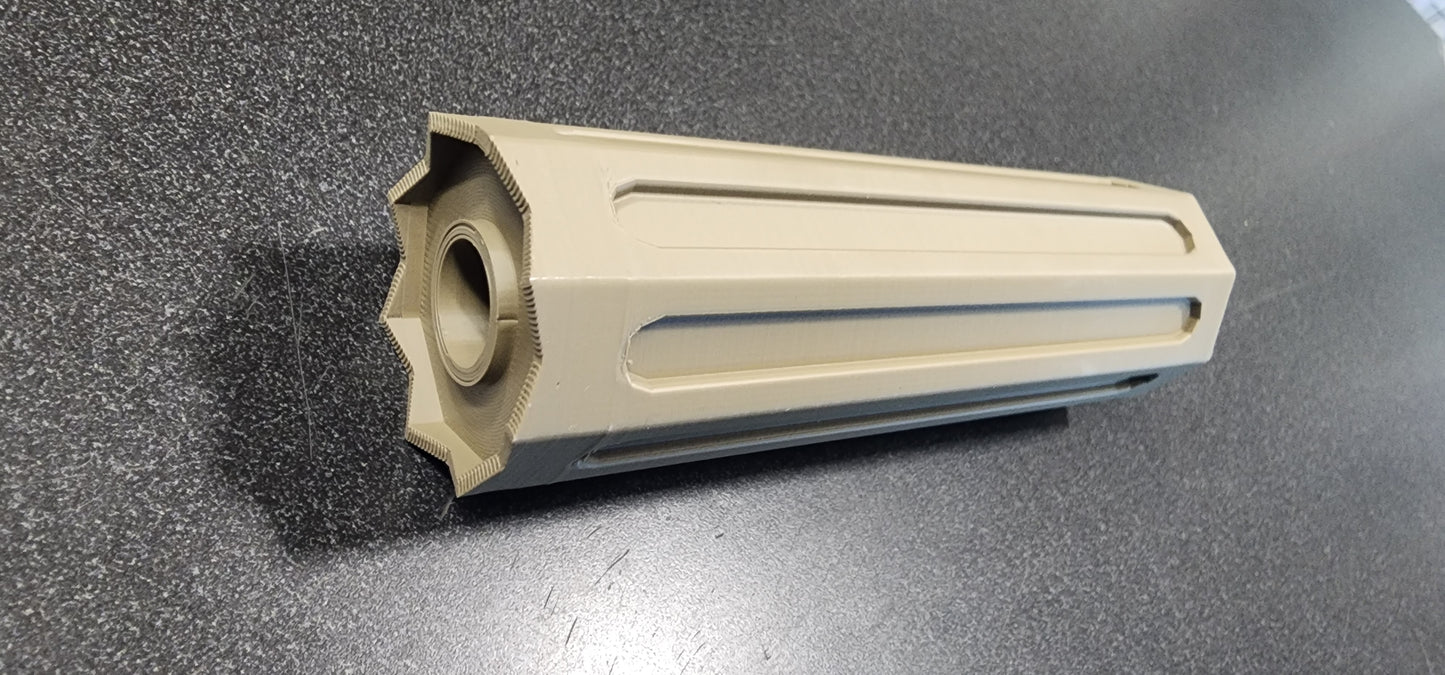 BCW - Hex Mock Suppressor 5"/120mm Tan