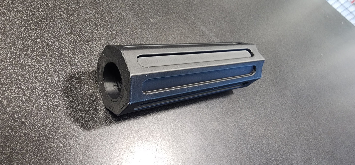 BCW - HEX Mock Suppressor 5"/120mm Black