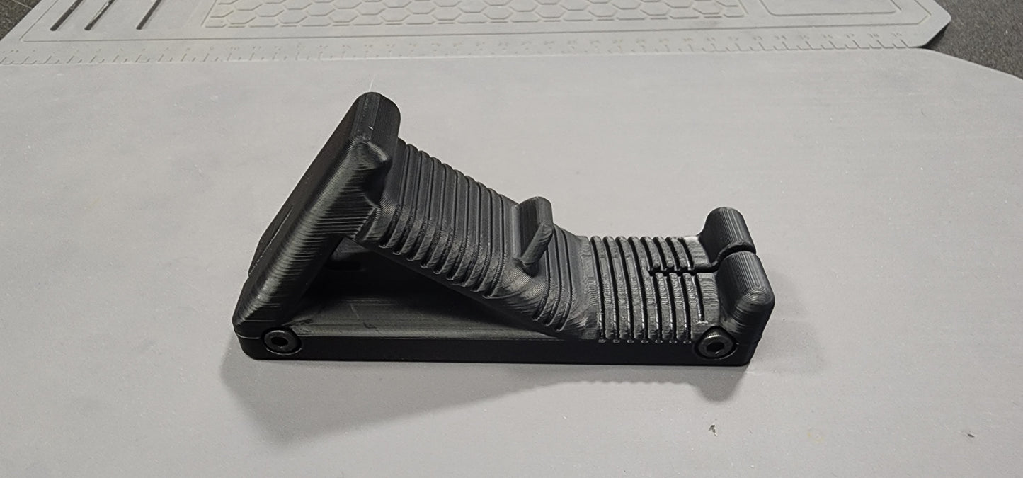 BCW - Angled Foregerip AFG2 3D Print Replica for Airsoft Black