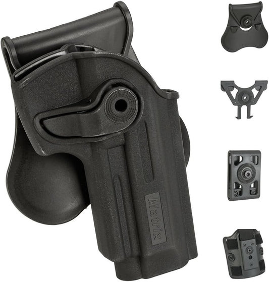 MATRIX - Hardshell Adjustable Holster for Glock ATP ACP Series Airsoft Pistols