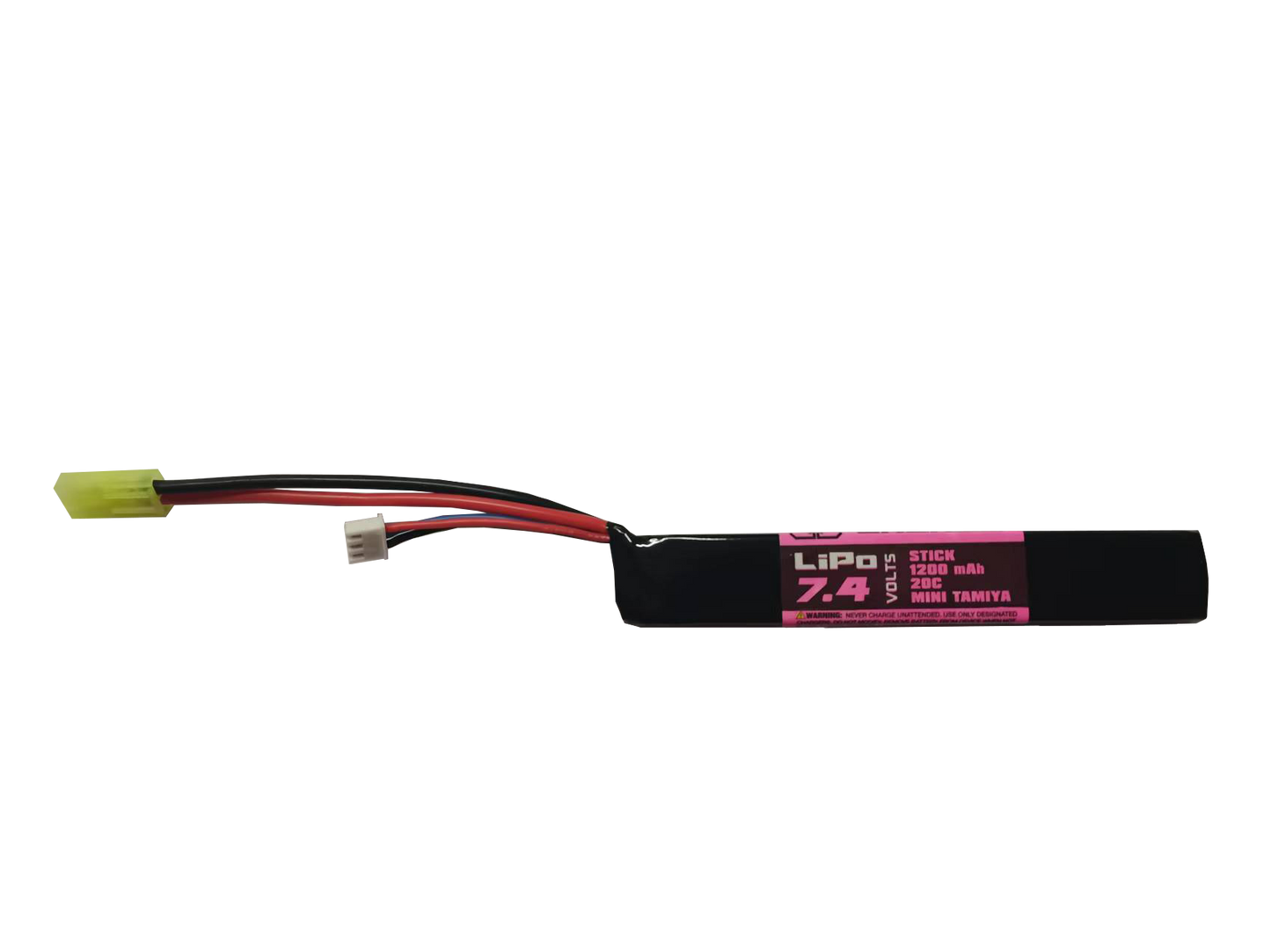 Air Raid- Li-Po 7.4V 1200mAh 20C Stick Battery - Tamiya