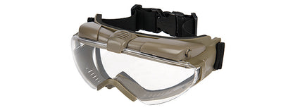 G-Force - Tacttical TPU Aviator Goggles Full Seal Airsoft w/ Built-In Fan