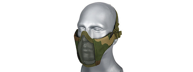 LANCER TACTICAL - Steel Mesh Face Protection Mask