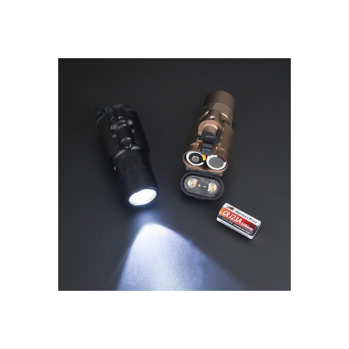 ACW - X400 Ultra 450 Lumen Pistol Light and Laser - Black