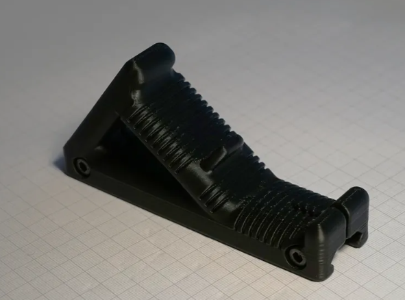 BCW - Angled Foregerip AFG2 3D Print Replica for Airsoft Black