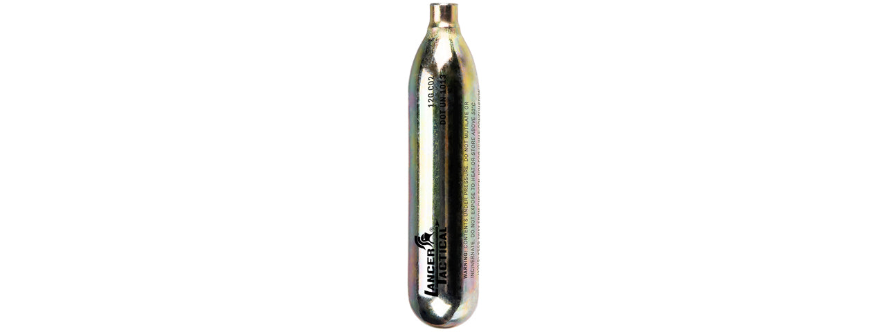 LANCER TACTICAL - High Pressure 12 Gram CO2 Cartridges for Airsoft / Airguns (Pack of 40)