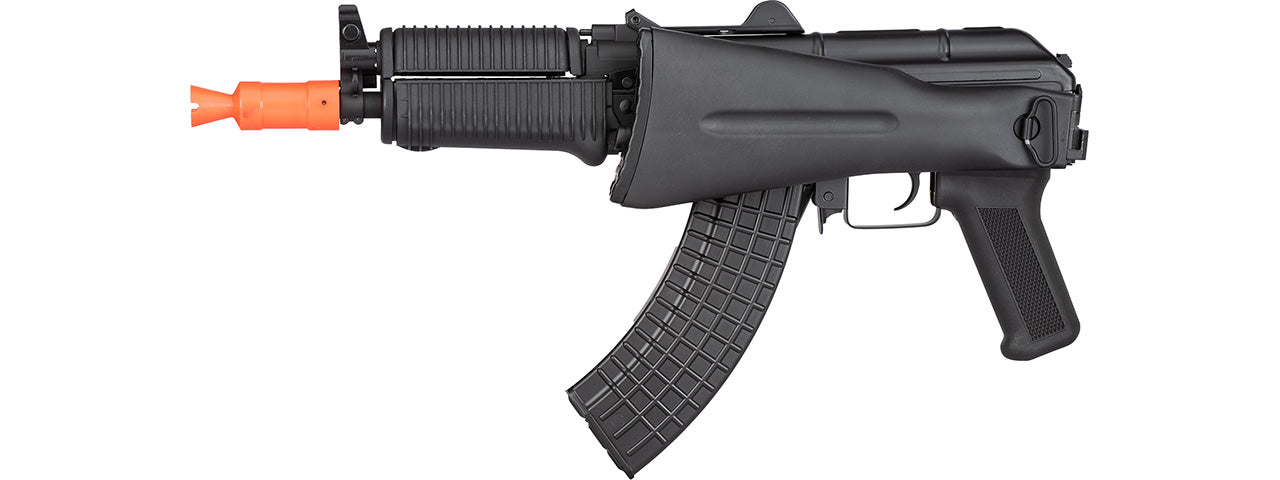 UK ARMS - Double Bell AK Krinkov Short Barrel Airsoft AEG Rifle (BLACK)