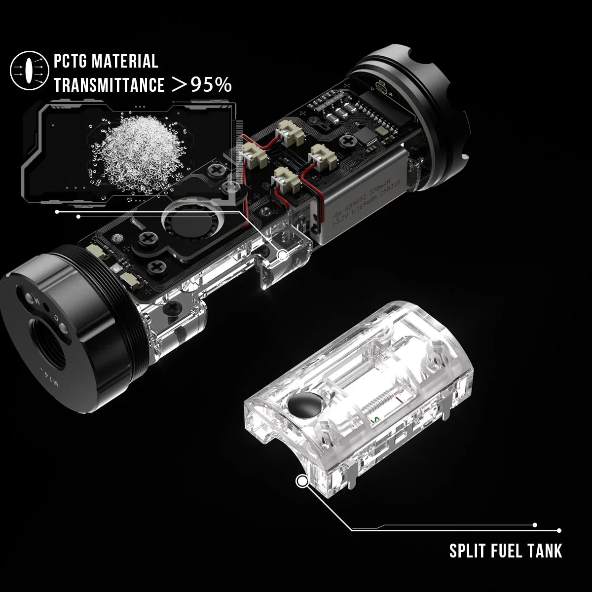 E-Shooter Flare Smoky BT Rechargeable Tracer Unit