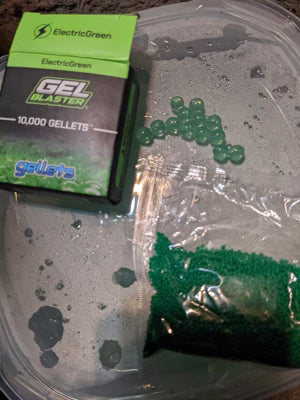 GEL BLASTER - Gellets Electric Green -10,000rds